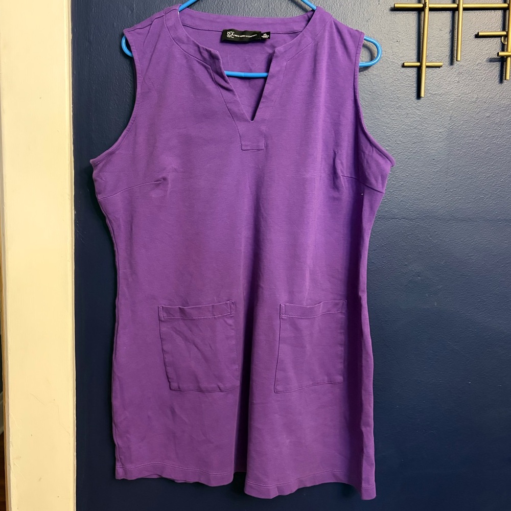 Womens New York and company dress size xl